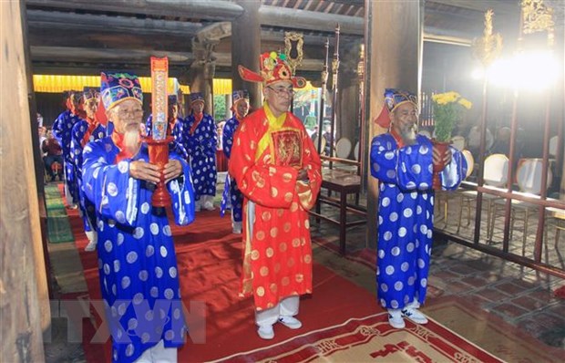 Công bố quyết định hương án chùa Keo là bảo vật quốc gia - 2