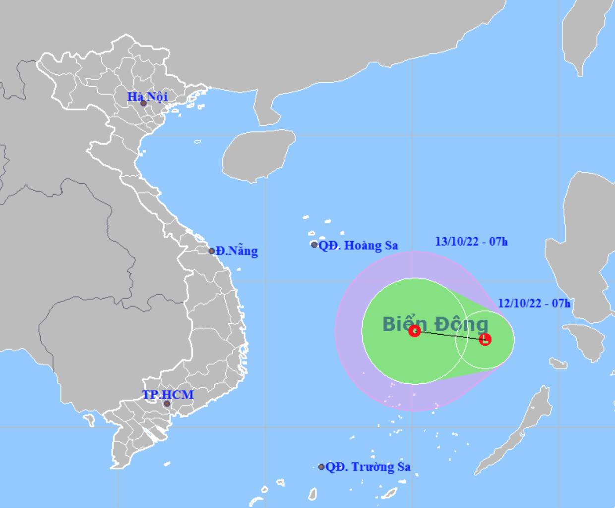 Biển Đông sắp có áp thấp nhiệt đới - 1