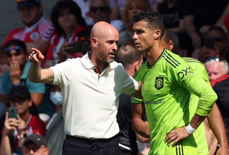 Báo Anh tiết lộ Ronaldo xin lỗi riêng với Ten Hag, hứa sẽ cống hiến cho MU - 2
