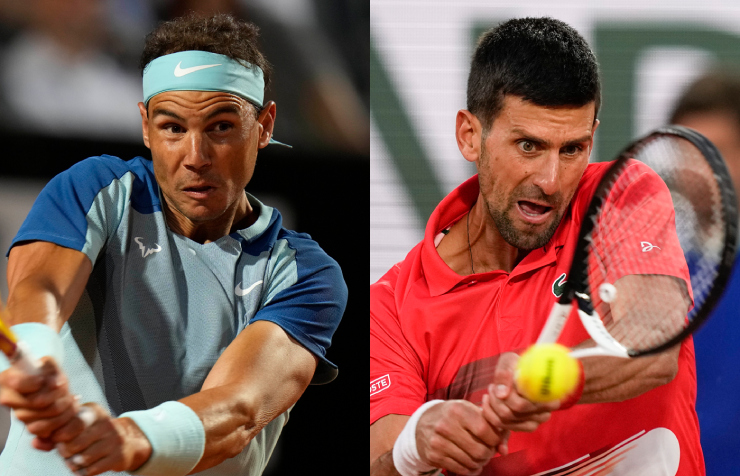 Nadal chạm tới cột mốc mới, Djokovic đua &#34;Vua đất nện&#34; tại Paris Masters - 1