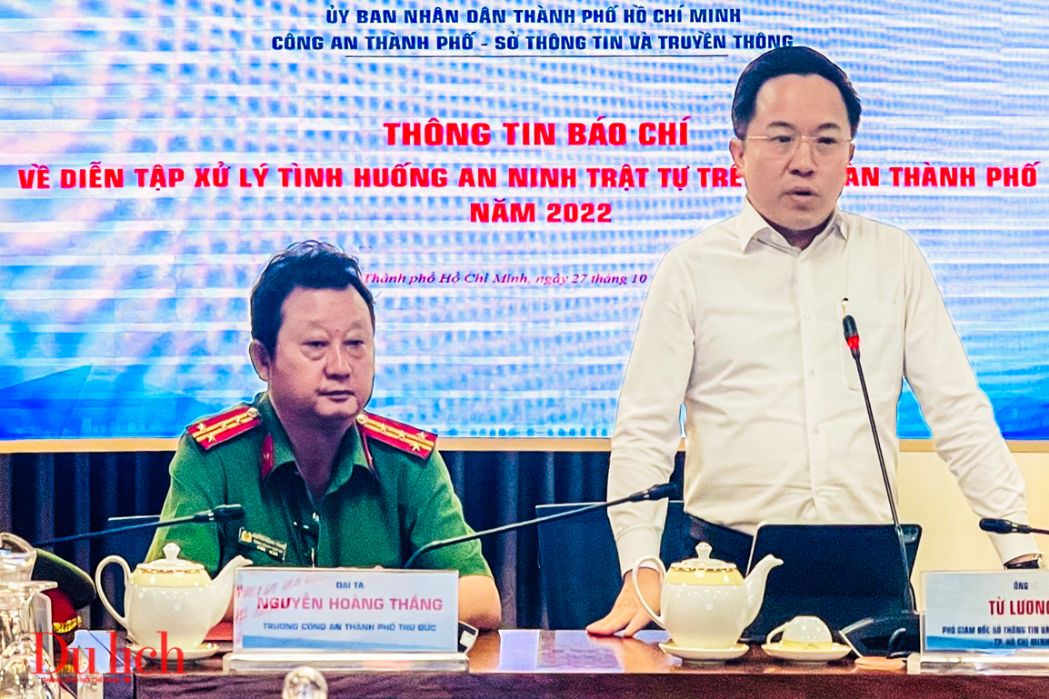 Công an Thành phố diễn tập tình huống an ninh trật tự trên địa bàn năm 2022 - 1