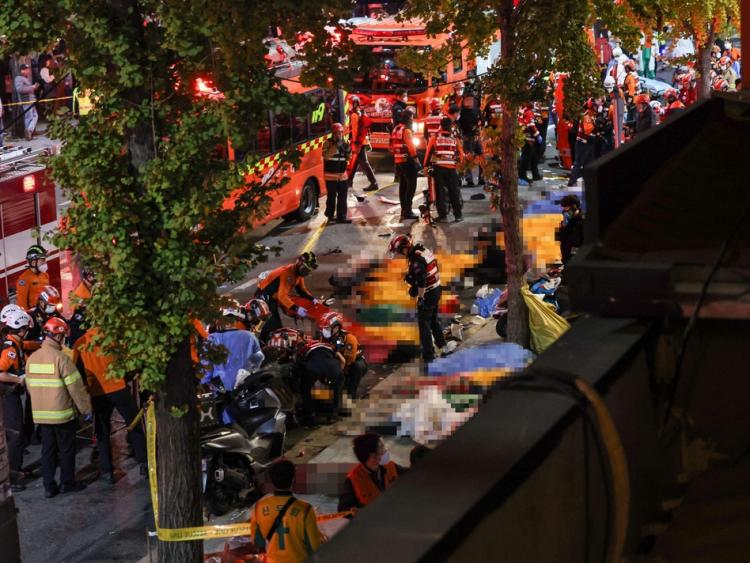 Lễ hội Halloween trở thành thảm họa ở Hàn Quốc