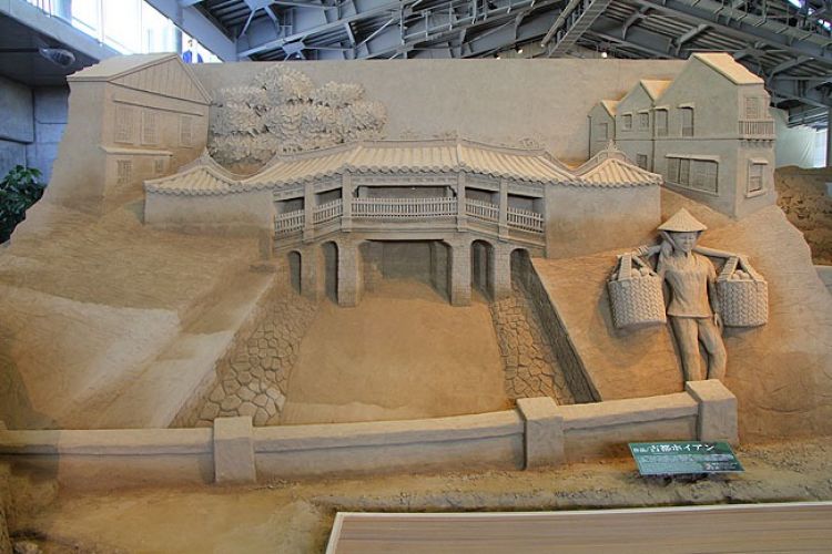 Hình ảnh Hội An xuất hiện trong bảo tàng cát Nhật Bản - 1