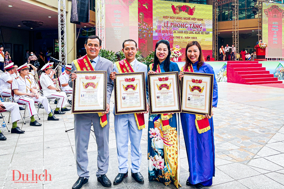 Thành viên Hội Đầu bếp Sài Gòn nhận danh hiệu nghệ nhân - 3