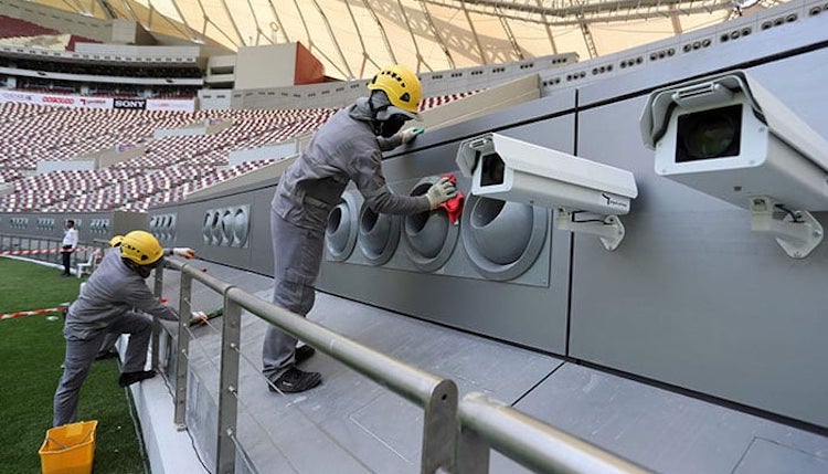 Hệ thống làm mát trong sân vận động ở Qatar quá lạnh - 2