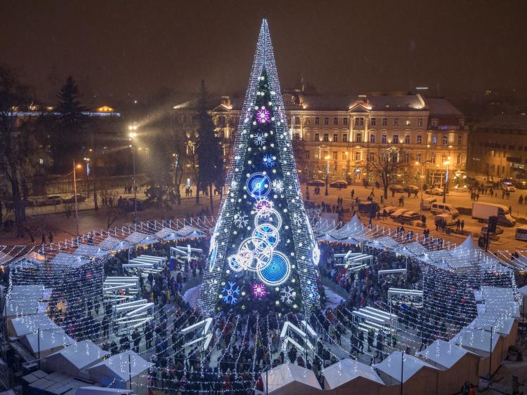 Chiêm ngưỡng 5 cây thông Noel khổng lồ nổi tiếng thế giới