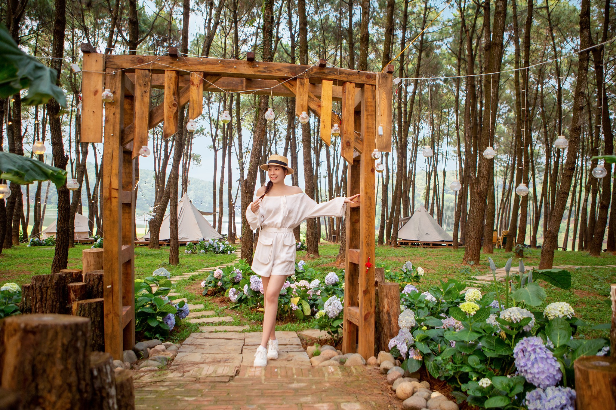 Cắm trại ở 'Đà Lạt thu nhỏ' đẹp mộng mơ, cách Hà Nội 100 km - 11