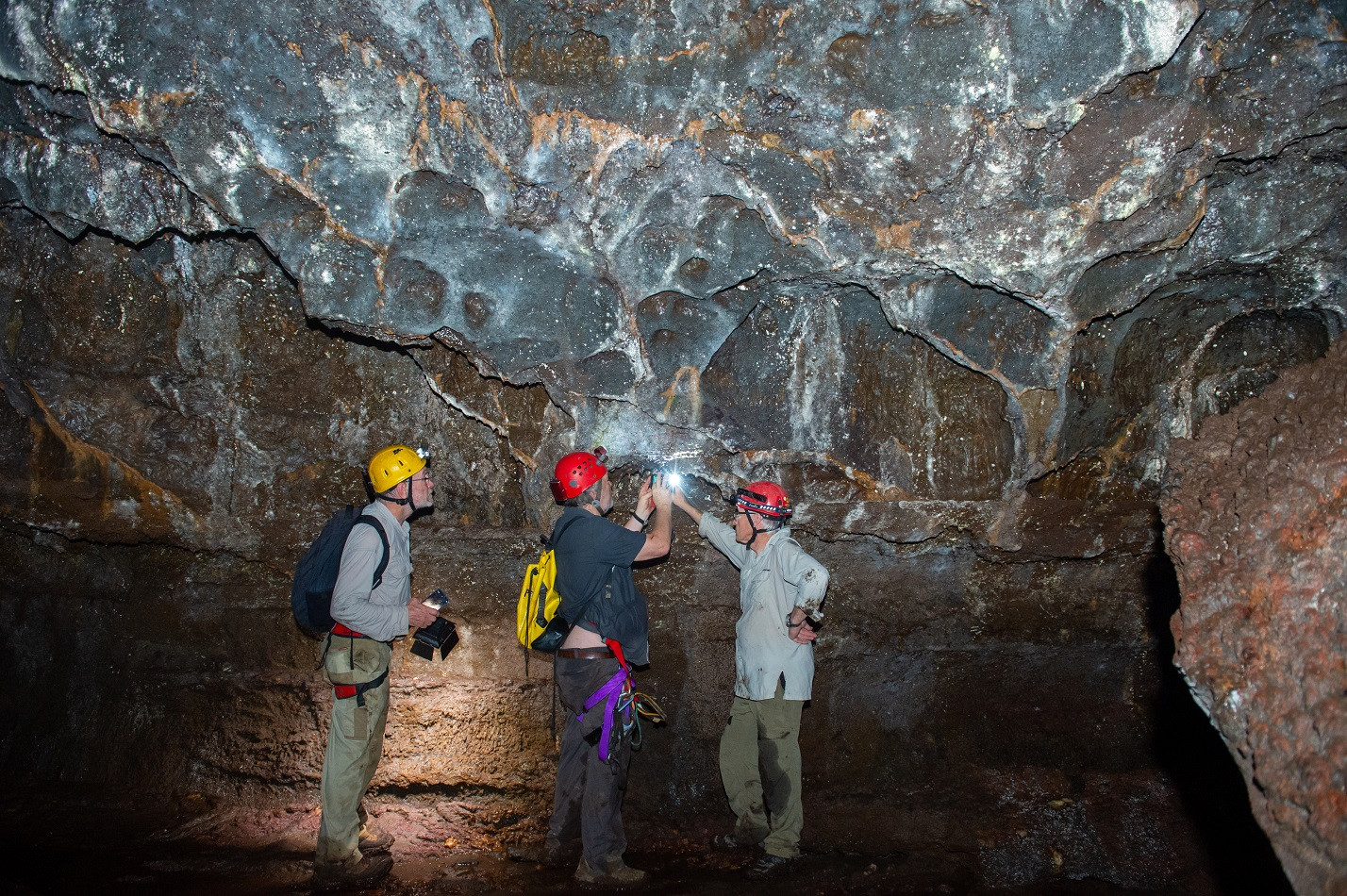 Phát hiện nhiều nhánh mới tại hang động núi lửa dài nhất Đông Nam Á - 2