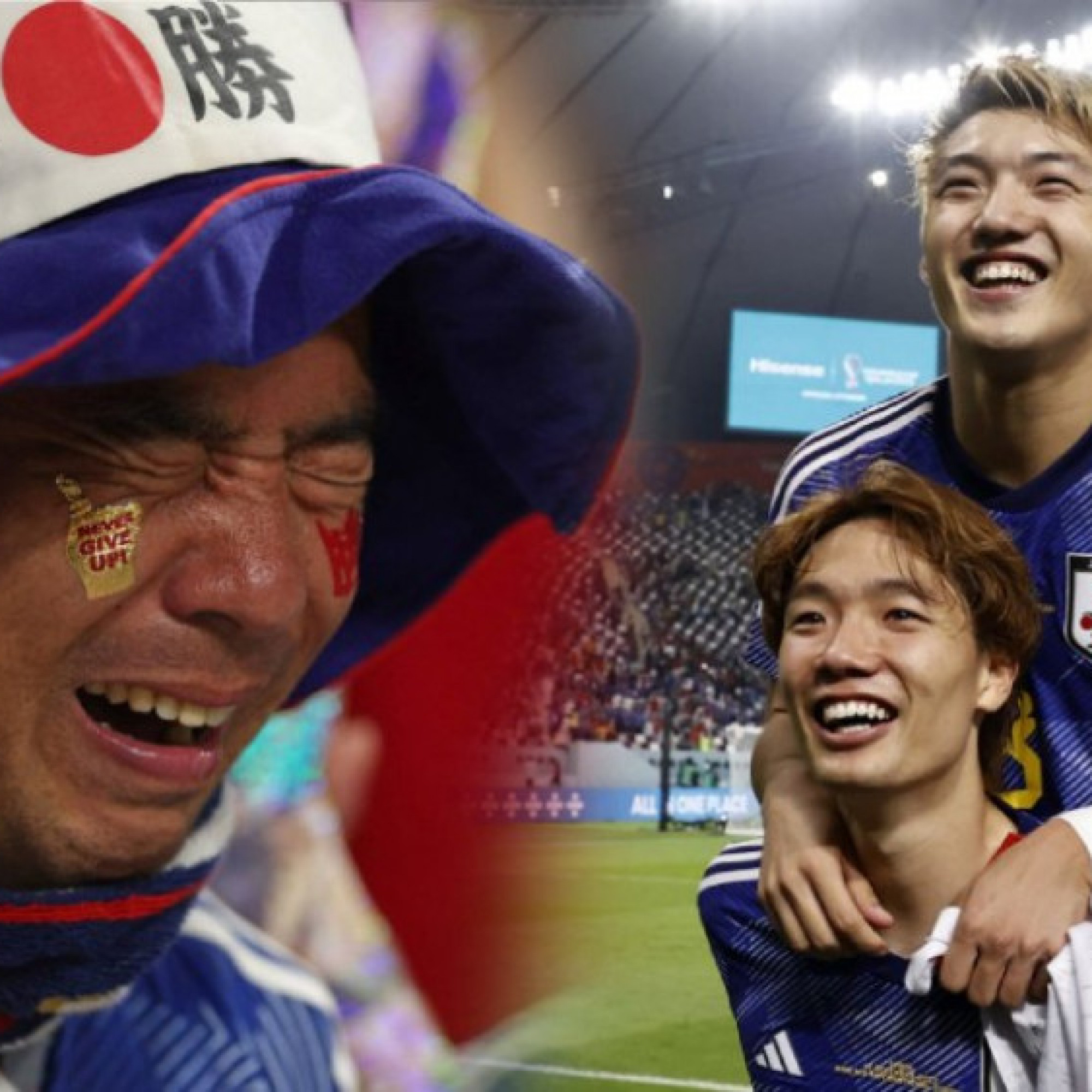  - Địa chấn Nhật Bản hạ TBN, Đức vào vòng 1/8 World Cup: Fan òa khóc, dàn sao ngây ngất