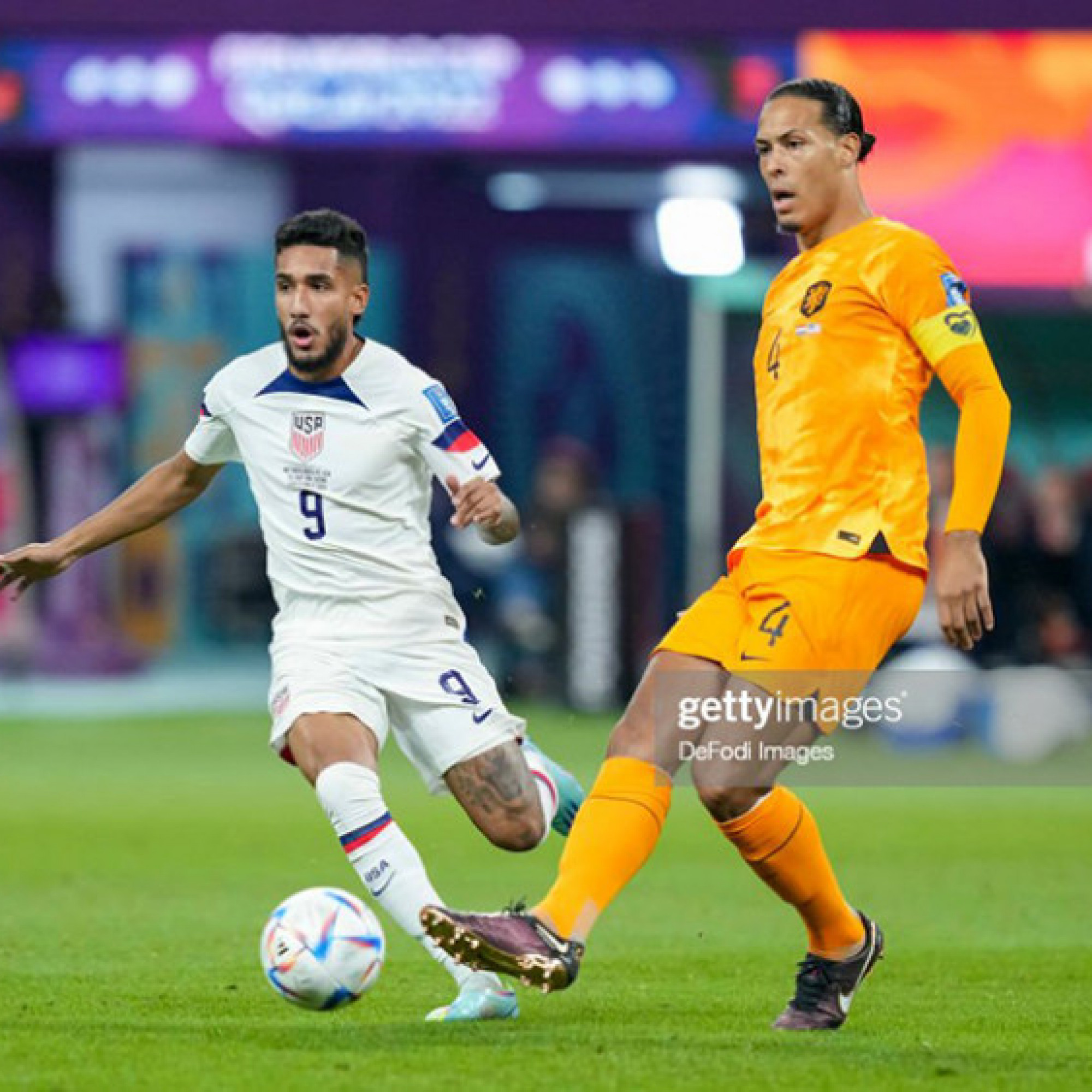  - Trực tiếp bóng đá Hà Lan - Mỹ: Dumfries tái lập cách biệt (Vòng 1/8 World Cup)