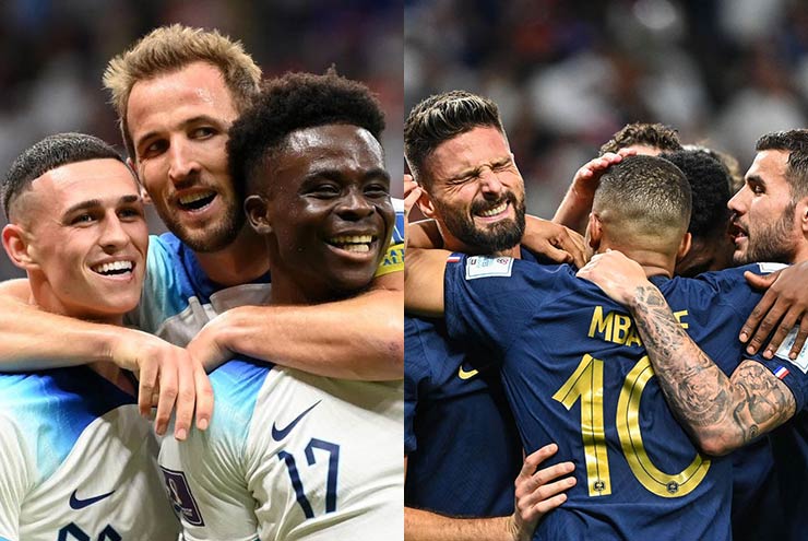 Tứ đại anh hào vào tứ kết World Cup: Siêu kinh điển Anh – Pháp còn "căng" hơn Hà Lan - Argentina - 1