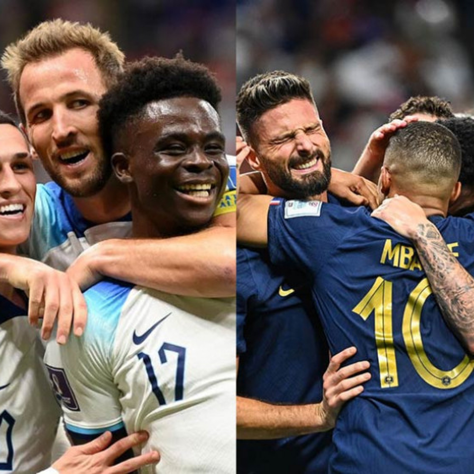  - Tứ đại anh hào vào tứ kết World Cup: Siêu kinh điển Anh – Pháp còn "căng" hơn Hà Lan - Argentina