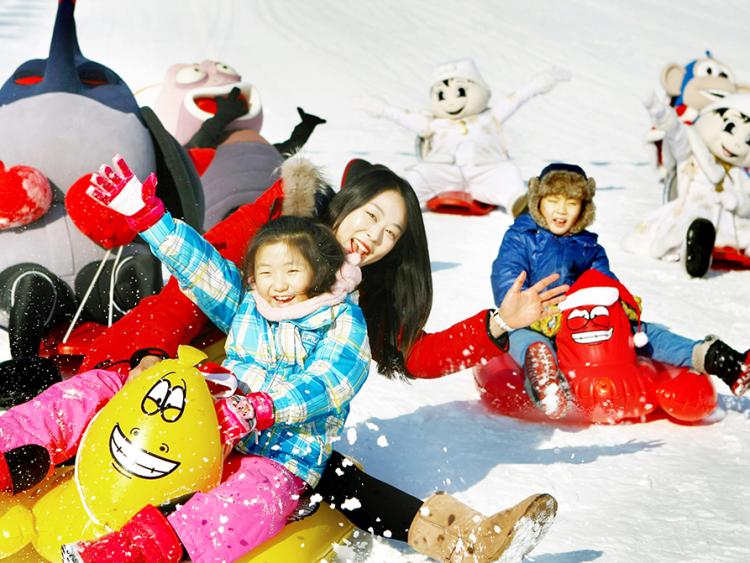 Đến Hàn Quốc trượt tuyết thoả thích vào mùa đông này