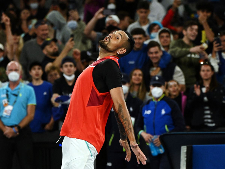 Tiếng hô &#34;Siuuu&#34; của Ronaldo gây nhức nhối tennis, Kyrgios tự nhận HLV số 1 của năm - 1
