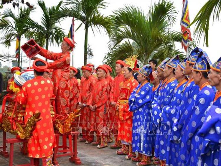 Lễ khai ấn đền Trần - Nam Định được tổ chức trở lại dịp Tết Quý Mão