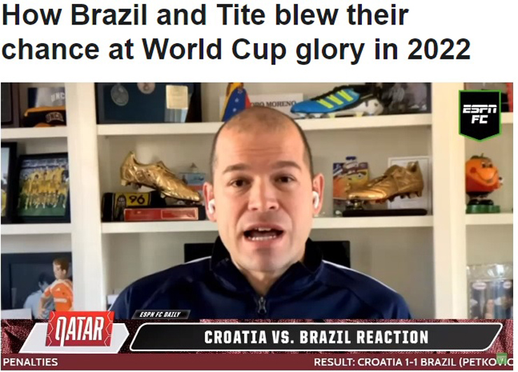 Báo chí khen Croatia kiên cường, Tite bị truyền thông Brazil "tổng sỉ vả" - 2