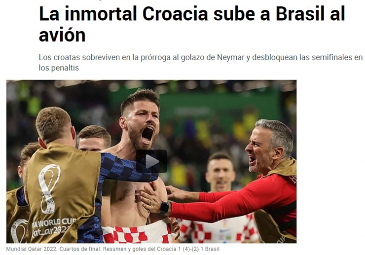 Báo chí khen Croatia kiên cường, Tite bị truyền thông Brazil "tổng sỉ vả" - 3