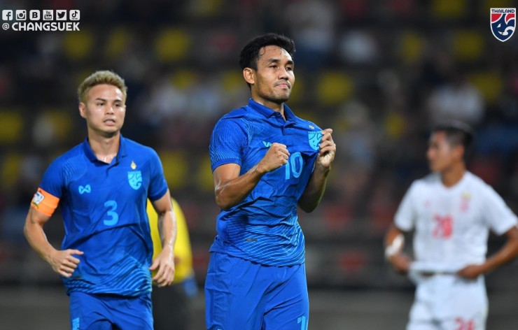 Thái Lan chạy đà AFF Cup: Thắng tưng bừng Myanmar 6 bàn, thị uy ĐT Việt Nam - 1