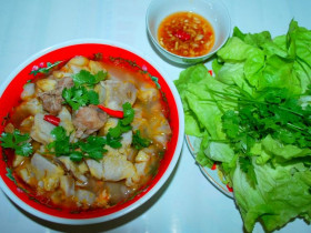 Tháng Chạp nhớ bát canh môn ‘mặt khỉ’