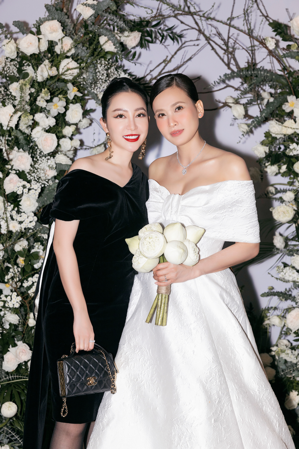 Dàn sao vui mừng dự tiệc cưới của Hoa hậu Dương Mỹ Linh - 5