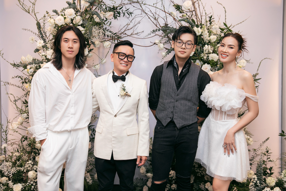 Dàn sao vui mừng dự tiệc cưới của Hoa hậu Dương Mỹ Linh - 6