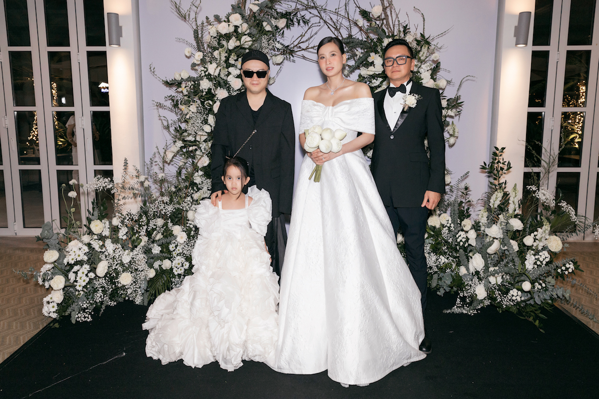 Dàn sao vui mừng dự tiệc cưới của Hoa hậu Dương Mỹ Linh - 7