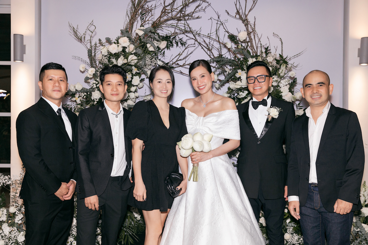 Dàn sao vui mừng dự tiệc cưới của Hoa hậu Dương Mỹ Linh - 8