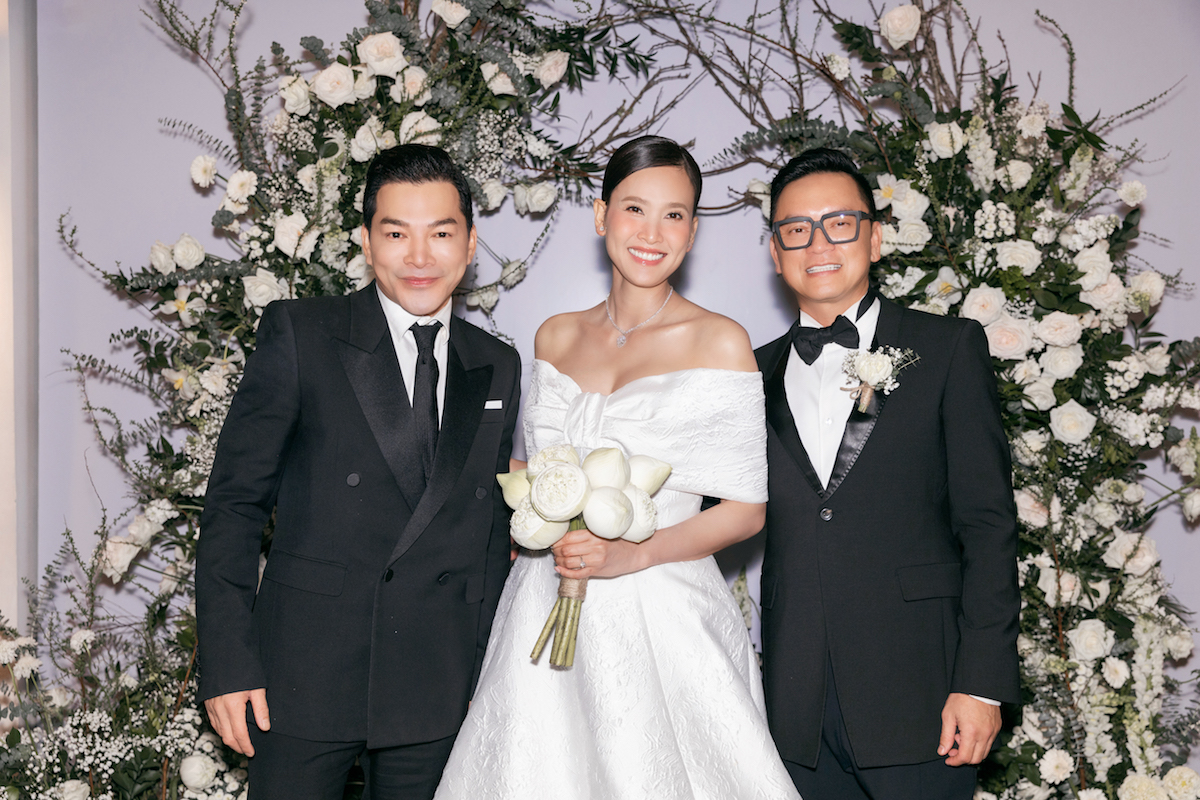 Dàn sao vui mừng dự tiệc cưới của Hoa hậu Dương Mỹ Linh - 12