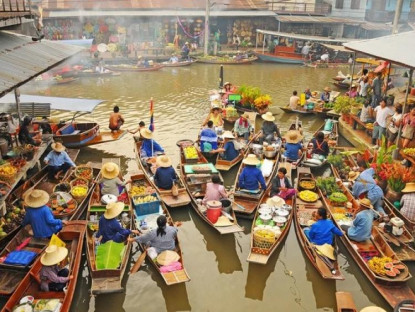 Du khảo - Check-in 5 khu chợ nổi ngay cạnh Bangkok
