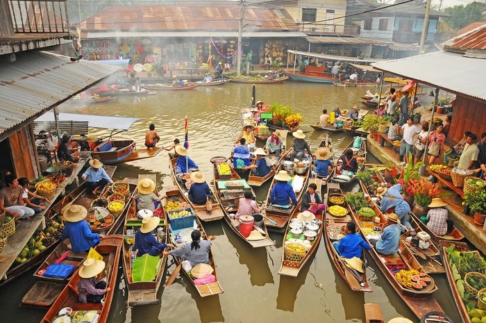 Check-in 5 khu chợ nổi ngay cạnh Bangkok - 3
