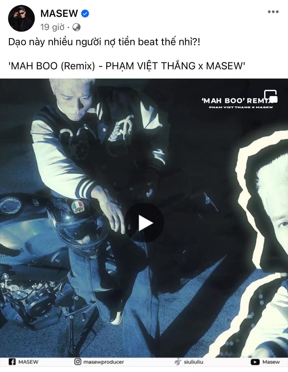 Masew "tố" Phạm Việt Thắng nợ tiền beat của mình - 1