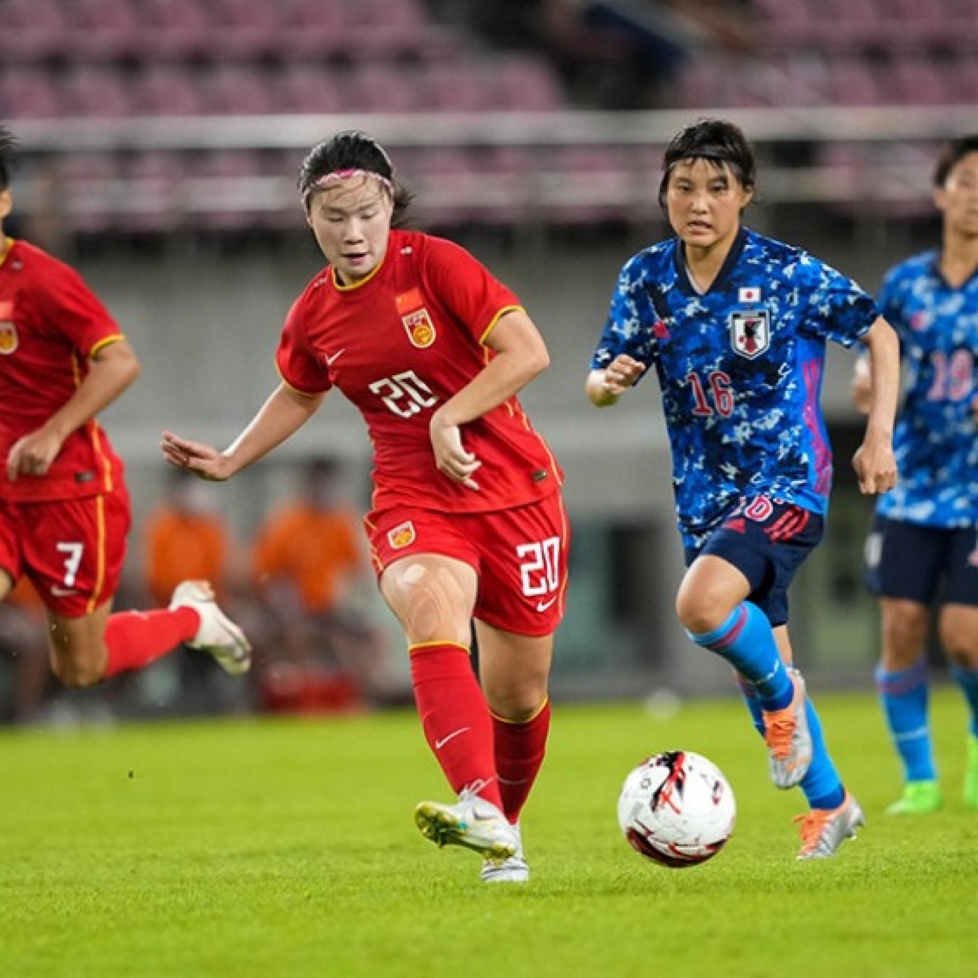  - Trực tiếp bóng đá ĐT nữ Trung Quốc - Nhật Bản: Bàn thắng tới tấp (ASIAD)