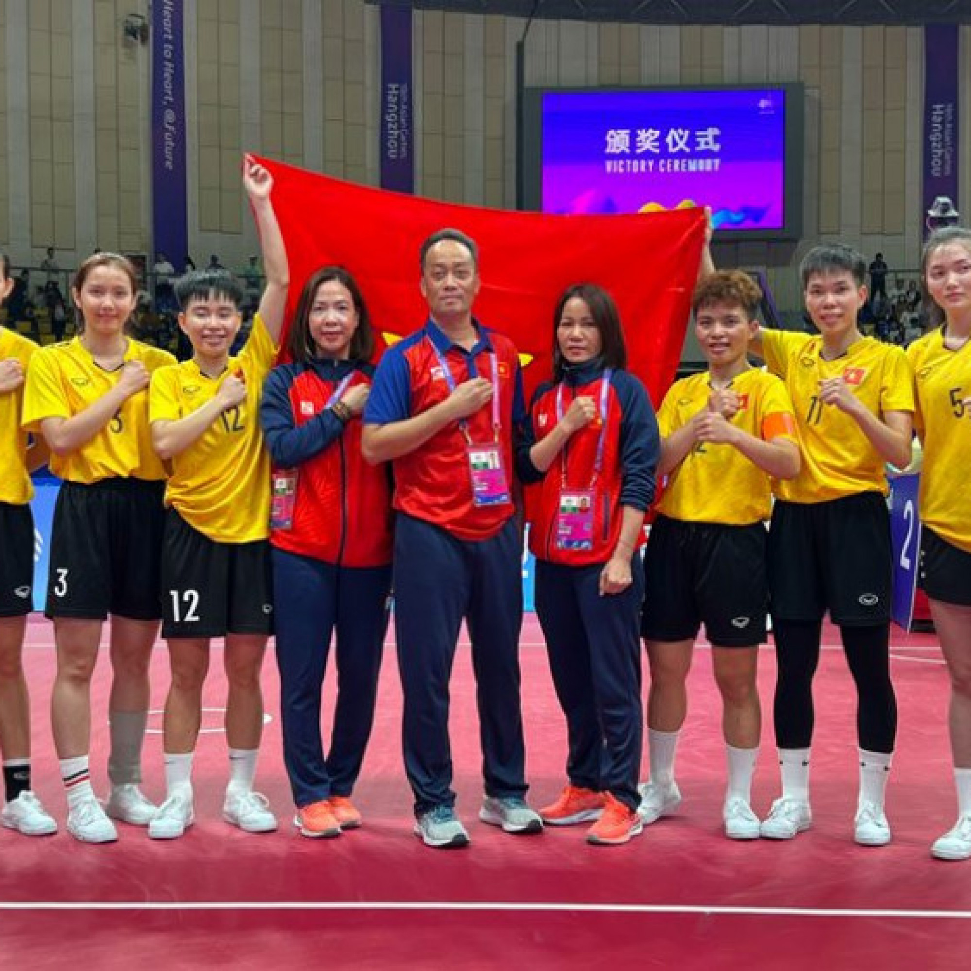  - Chùm ảnh cầu mây nữ Việt Nam giành tấm HCV nghẹt thở ở ASIAD 19