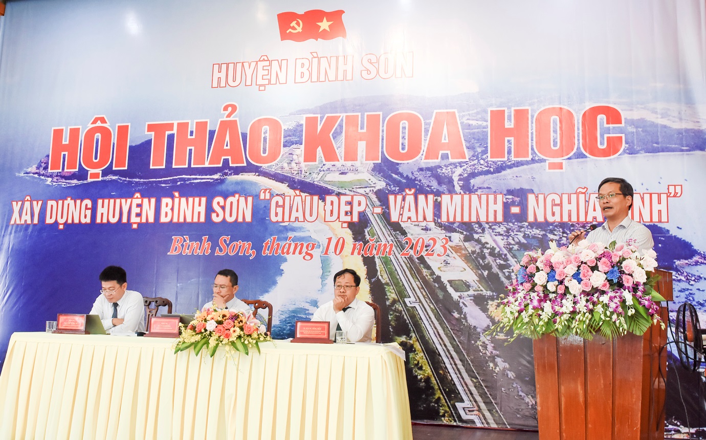 Huyện Bình Sơn, tỉnh Quảng Ngãi xây dựng 'đô thị hạnh phúc' - 2