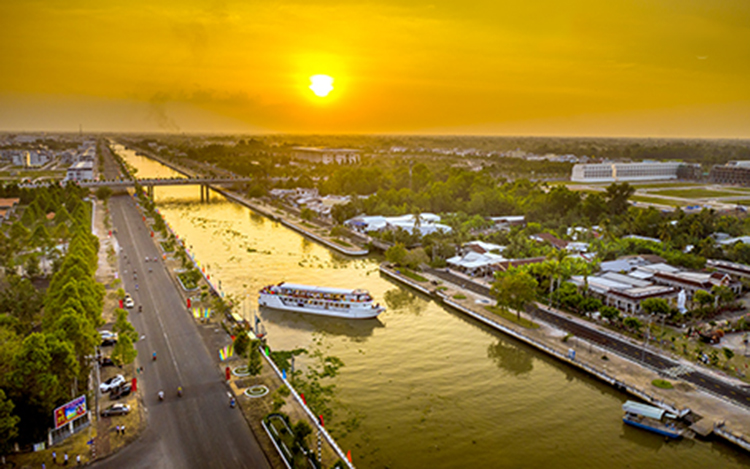 Du lịch Hậu Giang bằng đường sông - 1