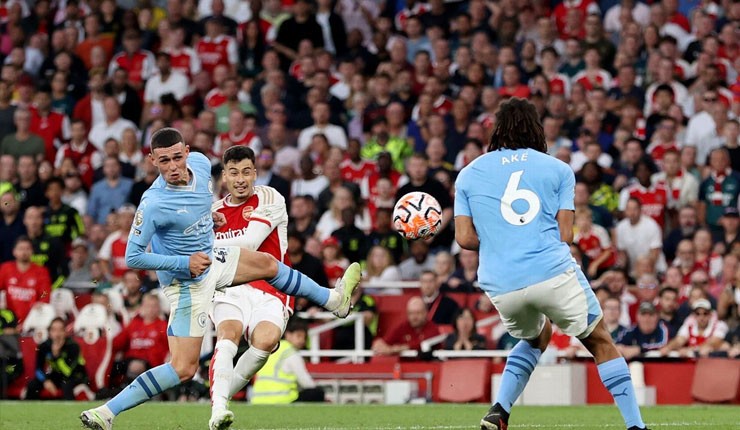 Siêu máy tính dự đoán cửa vô địch của Man City giảm sâu, MU khó vào top 4 - 1