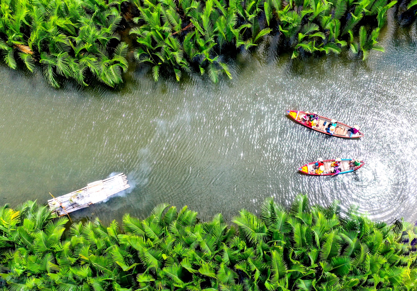 Khám phá rừng dừa nước xanh mướt trong lòng thành phố Quảng Ngãi - 8