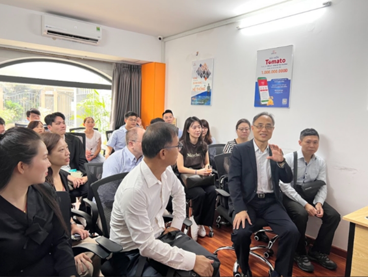 Viện Bảo hiểm và các tập đoàn tài chính bảo hiểm Đài Loan thăm và làm việc tại Global Care - 1