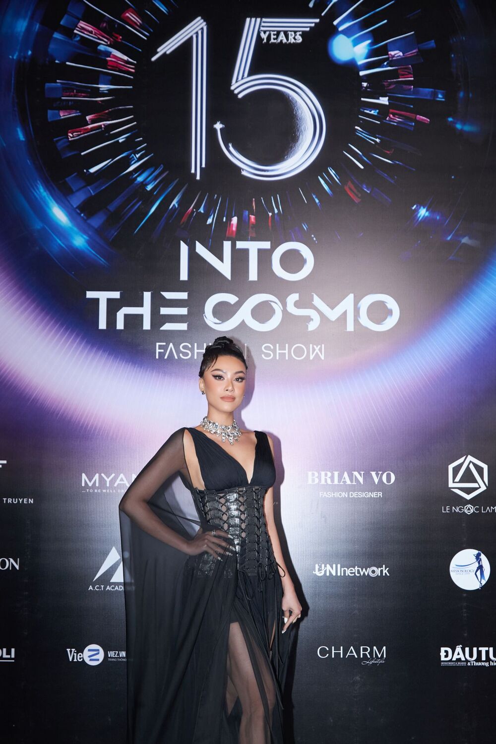 Cao Thiên Trang, Vũ Thúy Quỳnh liên tục diễn vedette, first face tại fashion show Hoa hậu Hoàn vũ Việt Nam 2023 - 4