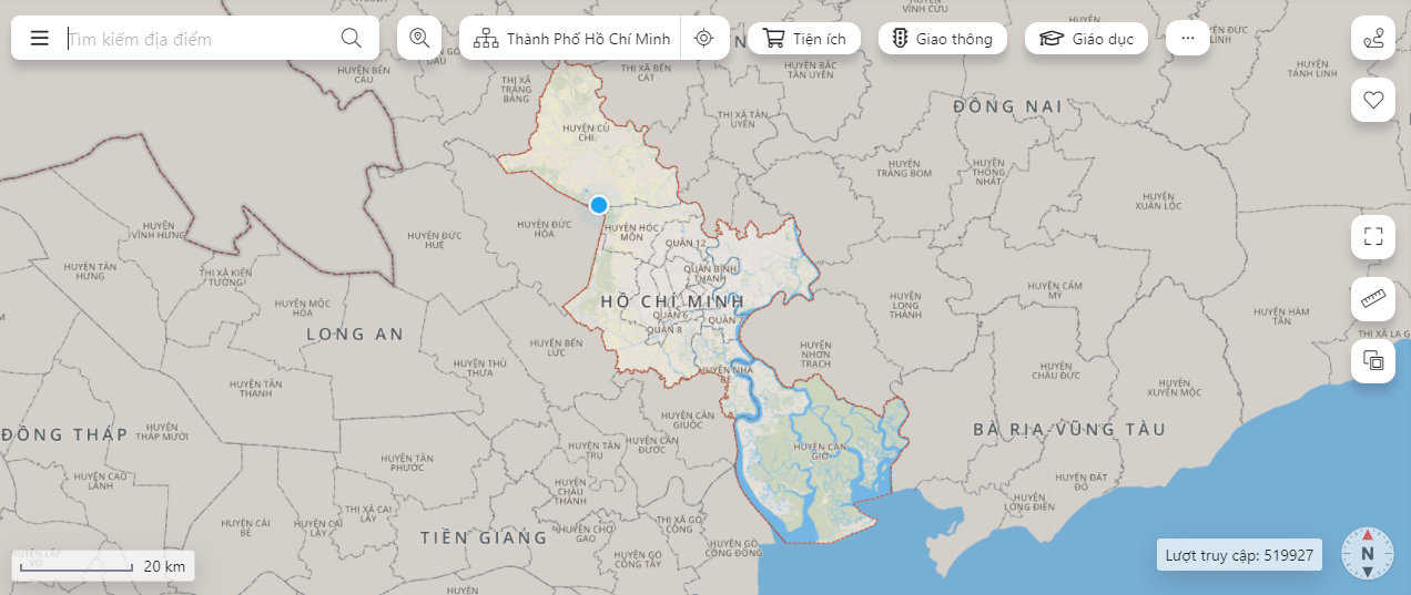 TP.HCM có bản đồ số tích hợp dữ liệu đa ngành, có thể thay Google Map - 1