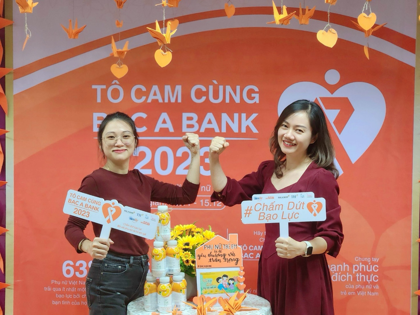 'Tô cam cùng BAC A BANK' góp phần chấm dứt bạo lực giới - 1