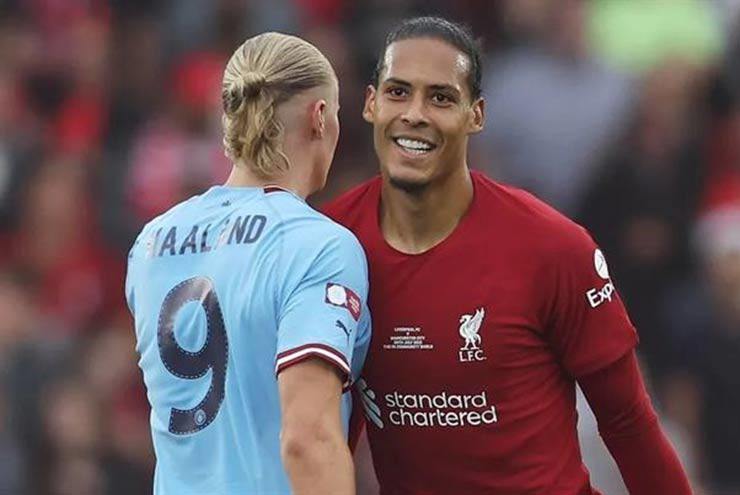 Haaland ở Man City vẫn tịt ngòi trước Van Dijk: Đội trưởng Hà Lan quá xuất sắc - 1