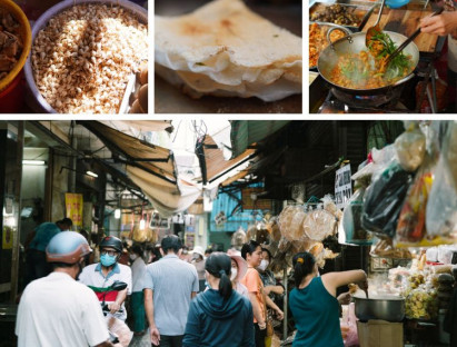 Chợ Bà Hoa ở TP.HCM: 'Thiên đường' đặc sản miền Trung