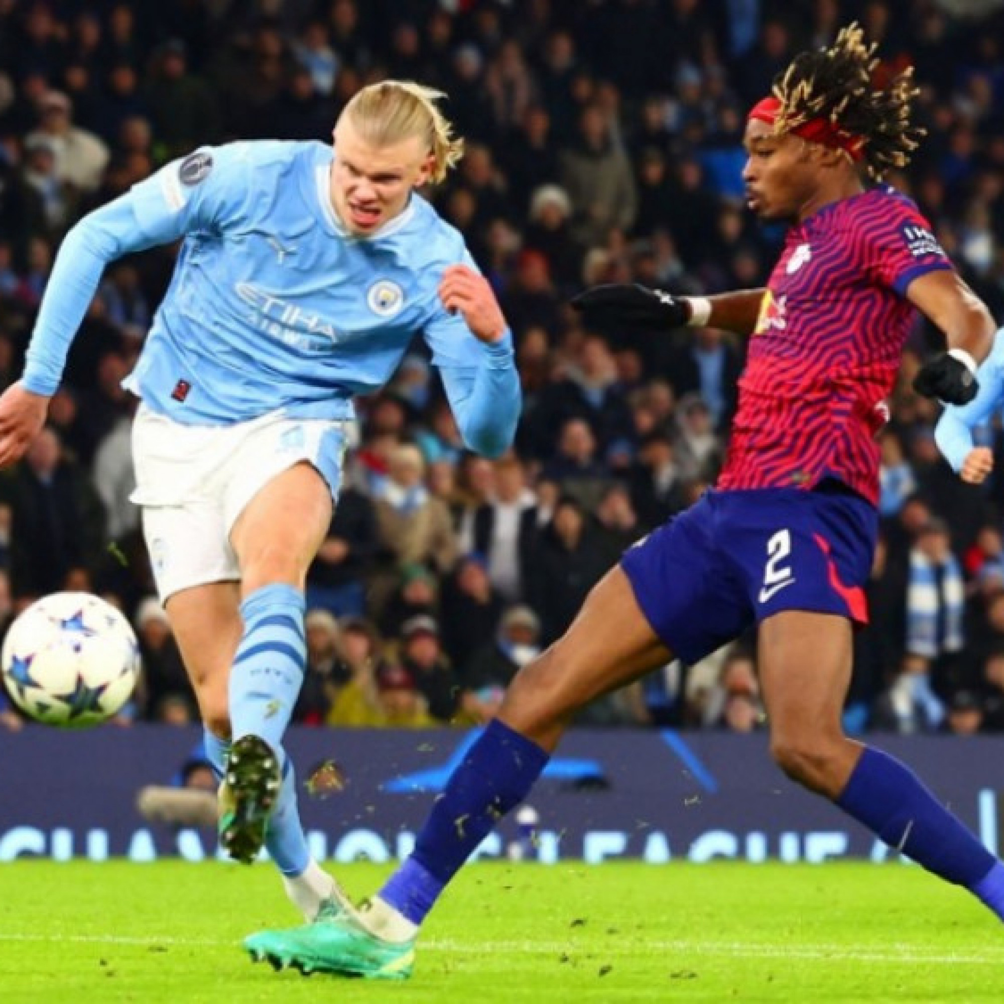  - Video bóng đá Man City - RB Leipzig: Hiệp một ngỡ ngàng, ngược dòng đẳng cấp (Cúp C1)