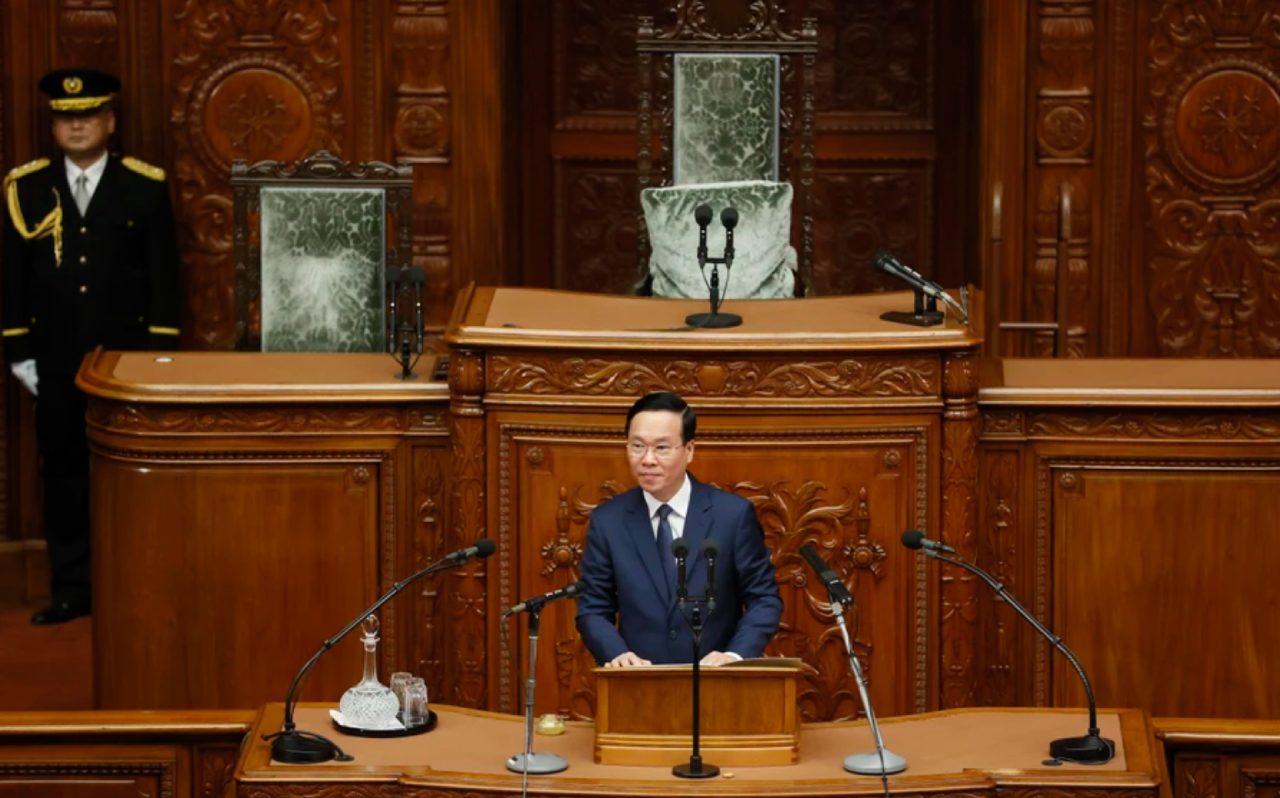 Chủ tịch nước Võ Văn Thưởng phát biểu tại Quốc hội Nhật Bản - 1