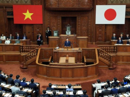 Chuyển động - Chủ tịch nước Võ Văn Thưởng phát biểu tại Quốc hội Nhật Bản