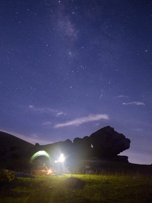 Cao nguyên xanh hút khách tới cắm trại, săn mây, ngắm sao đêm ở Bắc Giang - 8