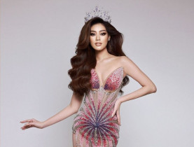  - Khánh Vân khoe vẻ đẹp sắc sảo trong bộ ảnh kỉ niệm 4 năm đăng quang Hoa hậu Hoàn vũ Việt Nam