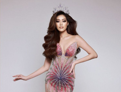Giải trí - Khánh Vân khoe vẻ đẹp sắc sảo trong bộ ảnh kỉ niệm 4 năm đăng quang Hoa hậu Hoàn vũ Việt Nam