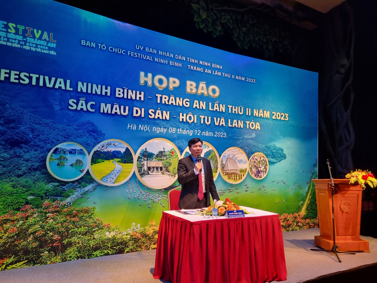 Trình diễn thực cảnh tại Festival Ninh Bình - Tràng An 2023 - 1